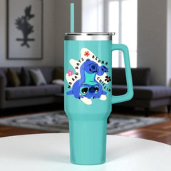 Disney Lilo and Stitch Stainless Steel Insulated Tumbler | Aloha