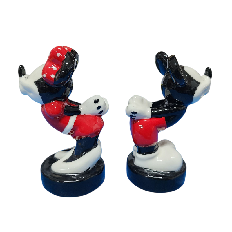 Disney Mickey & Minnie Sculpted Salt & Pepper Shaker Set