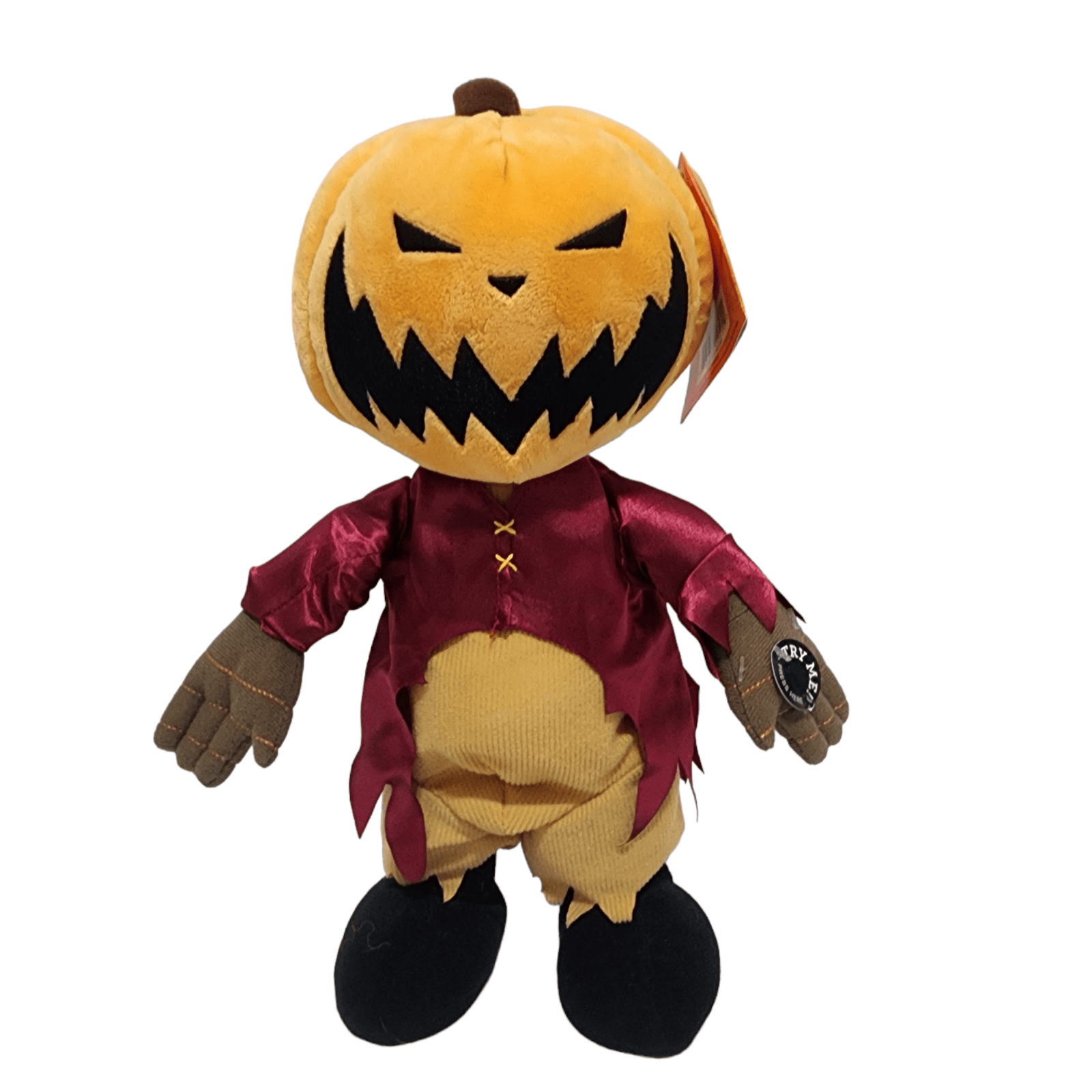 Disney Nightmare Before Christmas Animated Pumpkin King Greeter Dances Music