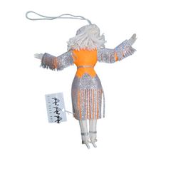 Dolly Parton Ornament | Handcrafted Felt Hanging Decor