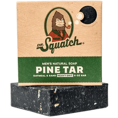 Dr. Squatch Natural Bar Soap 5 oz — All-Natural Men's Artisan Bath Soap, Single Bar