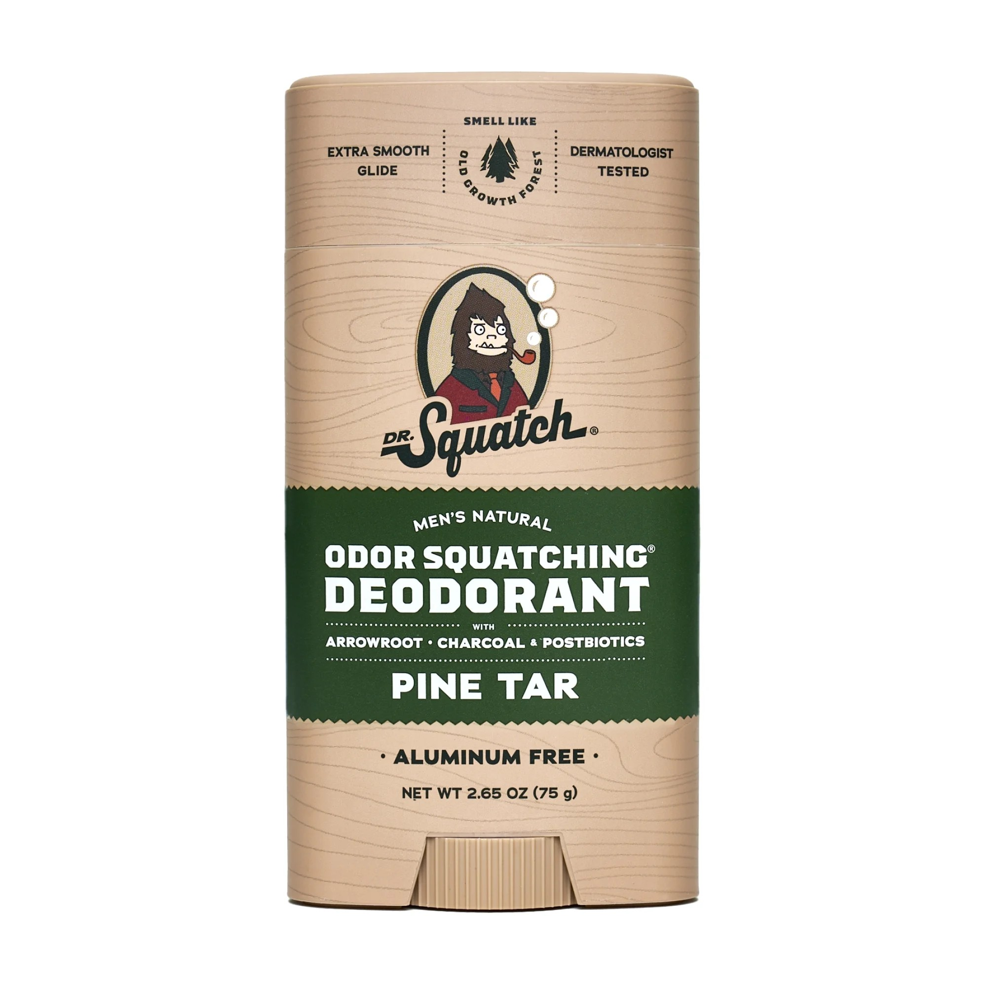 Dr. Squatch Natural Odor Squatching Deodorant 2.65 oz All-Natural Men's Grooming Care