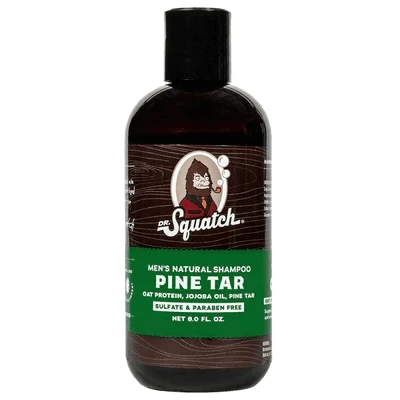 Dr. Squatch Pine Tar Natural Shampoo 8 oz
