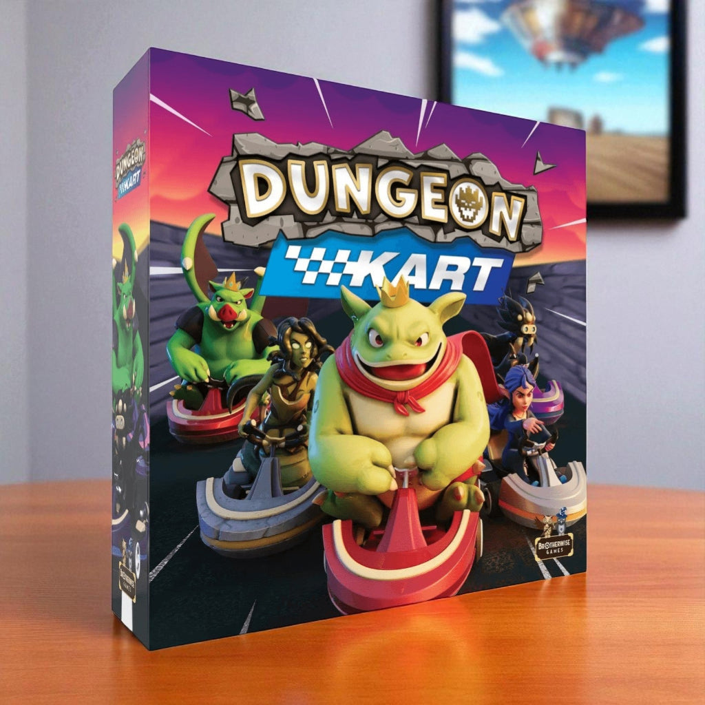 Dungeon Kart Board Game Fast-Paced Racing Adventure, Brotherwise Games