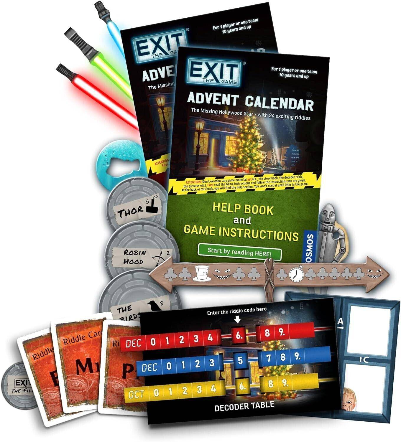 EXIT: The Game Advent Calendar The Missing Hollywood Star