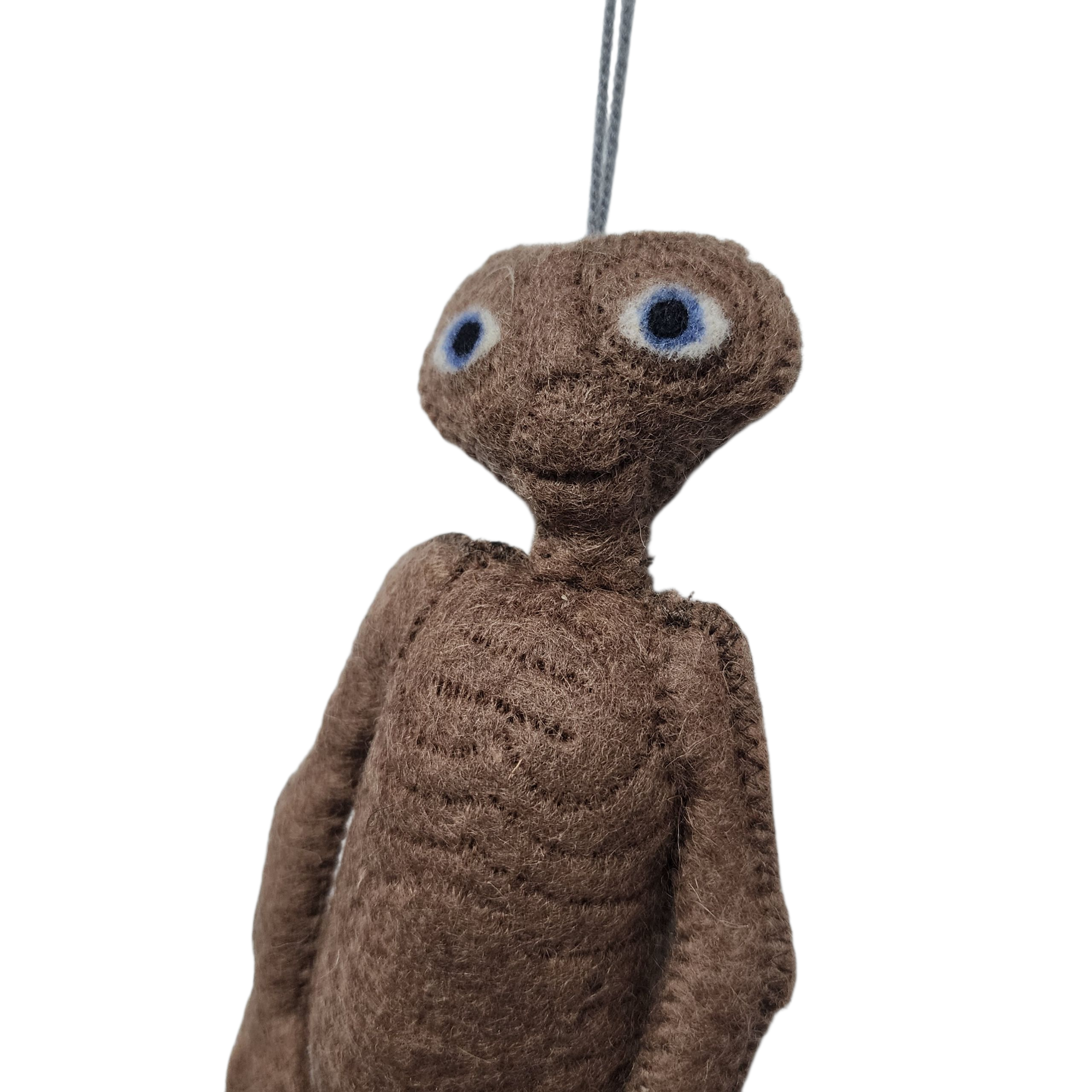 E.T. Ornament | Handcrafted Felt Hanging Decor