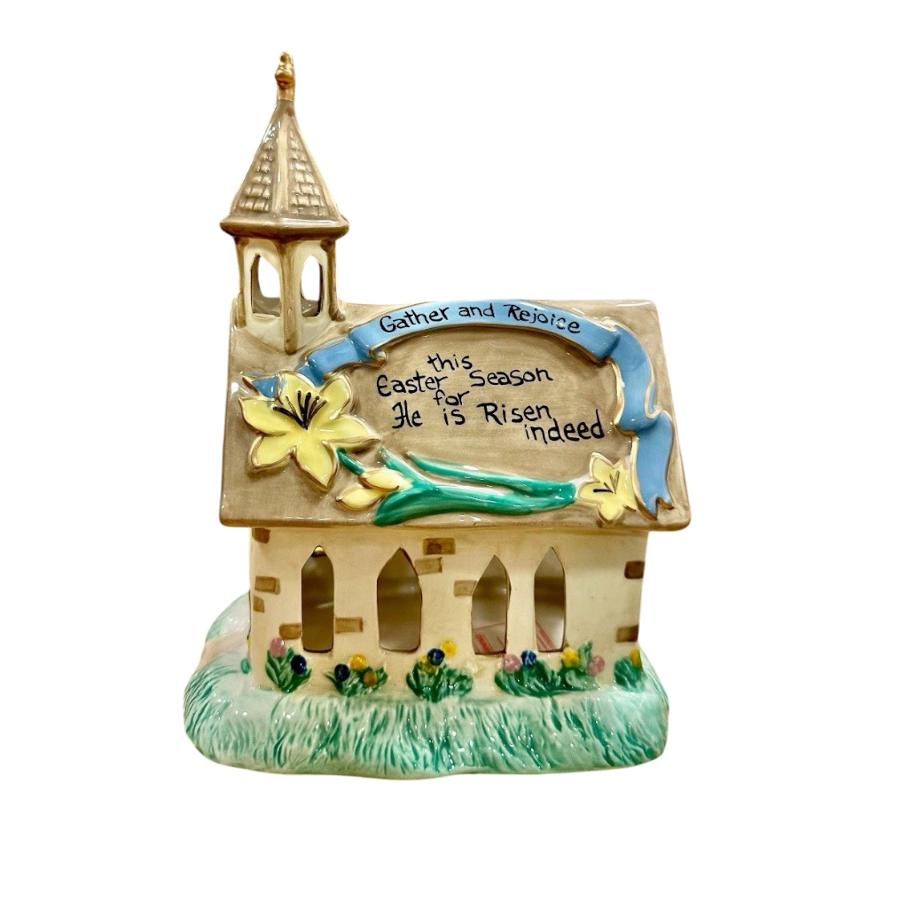 Easter Tealight Holder | Gather and Rejoice Church Candle House