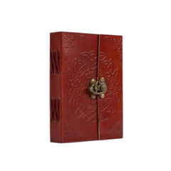 Endless Knot Leather Journal
