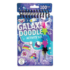 Fashion Angels Galaxy Doodle Activity Set Sketch Pad with Stackable Crayons