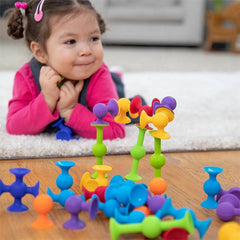 Fat Brain Toys Squigz Deluxe 50 Piece Set