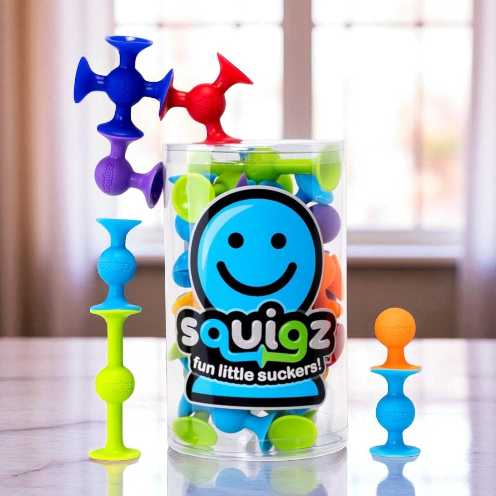 Fat Brain Toys Squigz Starter 24 Piece Set