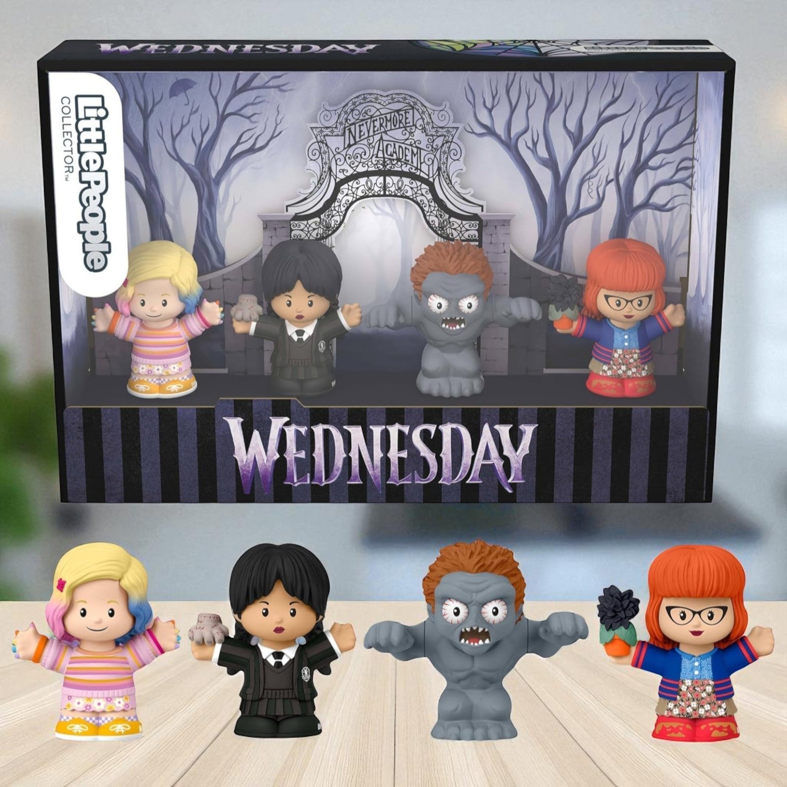 Fisher Price Little People Collector Wednesday TV Series Special Edition 4 Fig