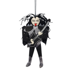 Gene Simmons Ornament | Handcrafted Felt Hanging Decor
