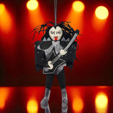 Gene Simmons Ornament | Handcrafted Felt Hanging Decor