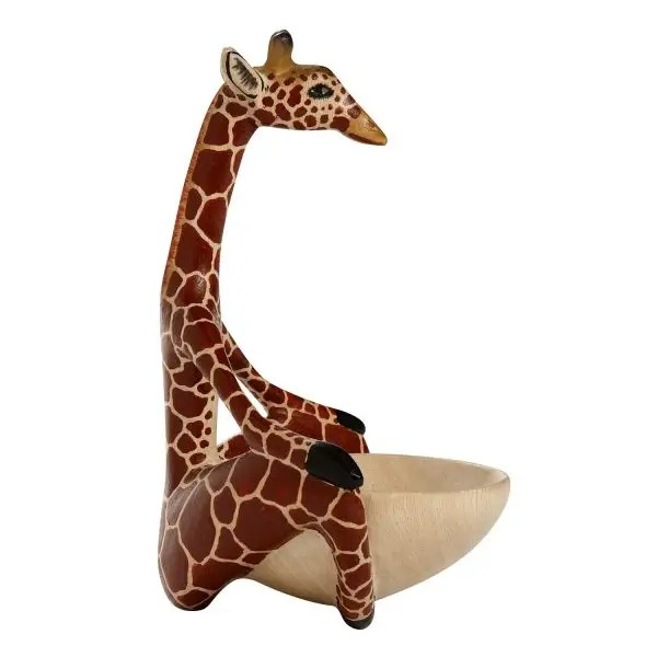 Giraffe Yoga Bowl Trinket Dish