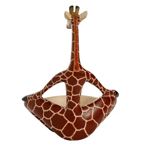 Giraffe Yoga Bowl Trinket Dish
