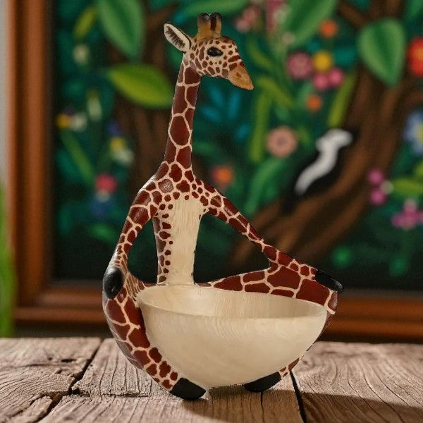 Giraffe Yoga Bowl Trinket Dish
