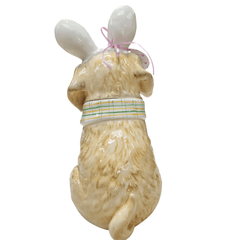 Golden Retriever Easter Cookie Jar