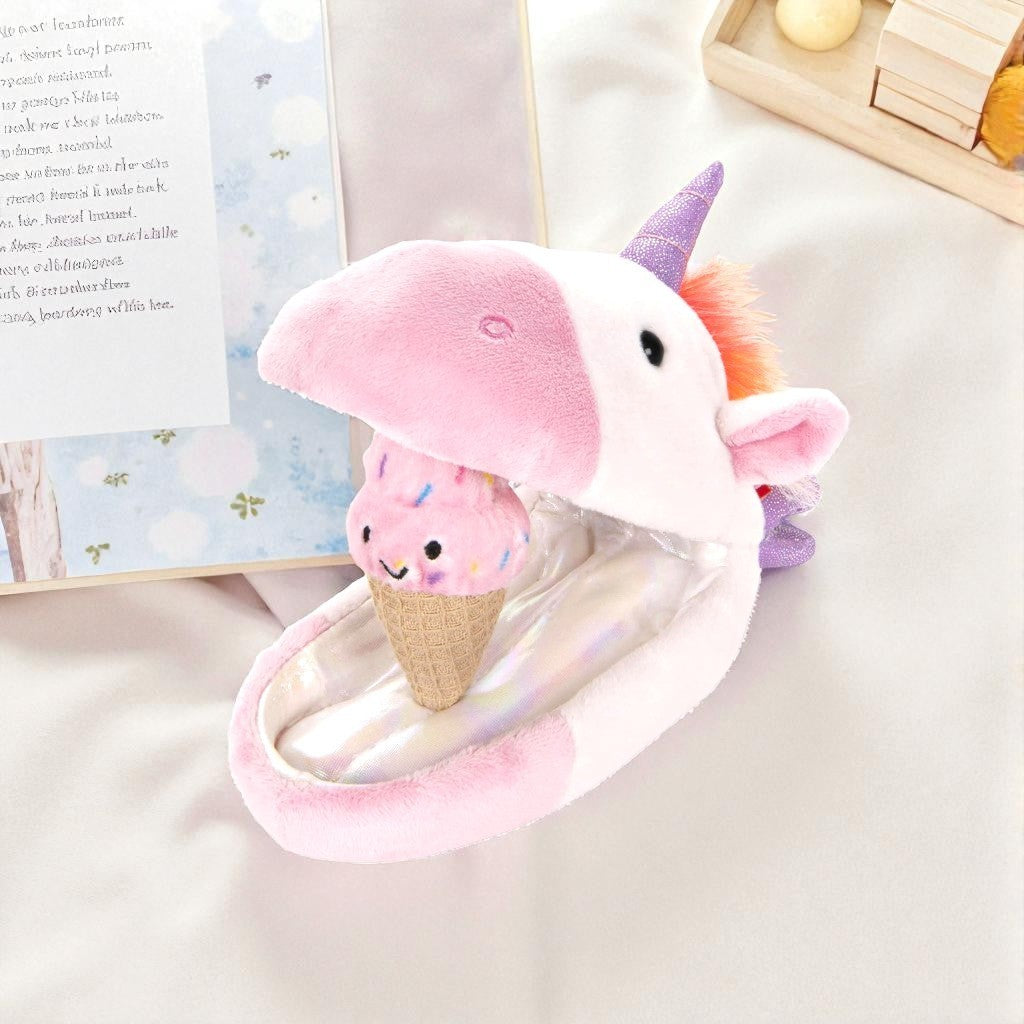 Gund Unicorn Plush Pod with Ice Cream Cone