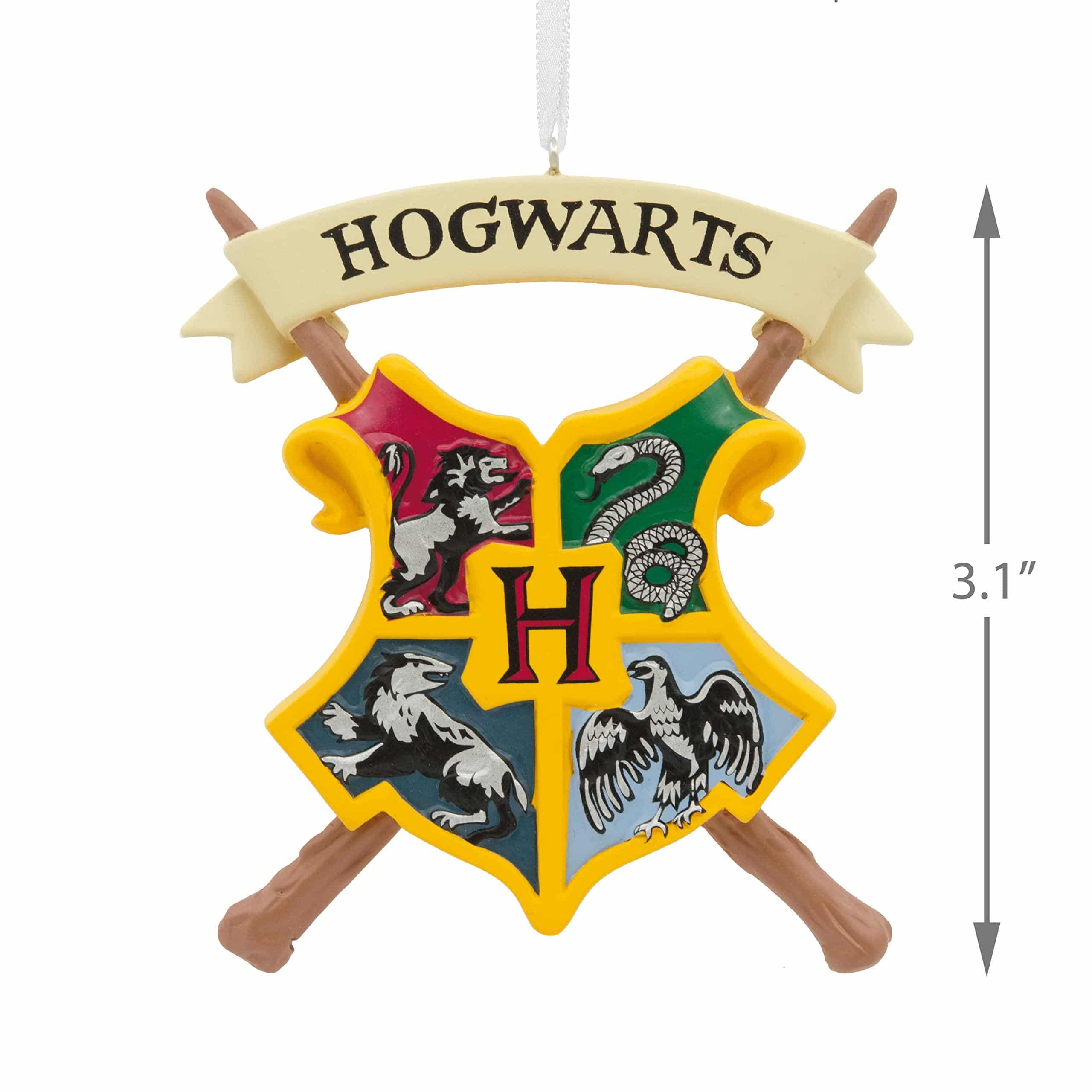 Hallmark Harry Potter Hogwarts Crest Christmas Ornament