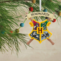 Hallmark Harry Potter Hogwarts Crest Christmas Ornament