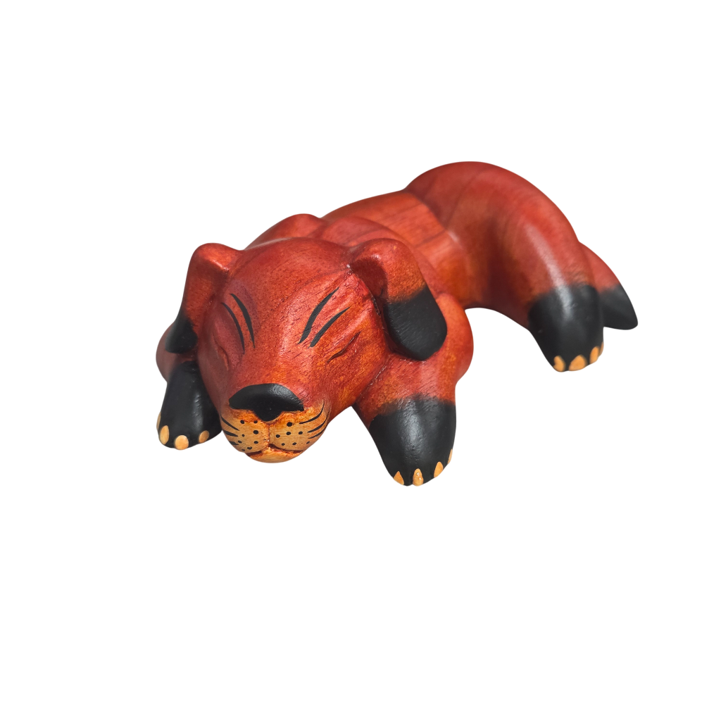 Handmade Wooden Dog Shelf Sitter