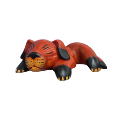 Handmade Wooden Dog Shelf Sitter