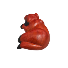 Handmade Wooden Dog Shelf Sitter