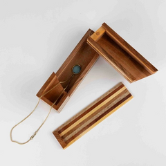 Handmade Wooden Puzzle Treasure Box