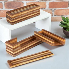 Handmade Wooden Puzzle Treasure Box