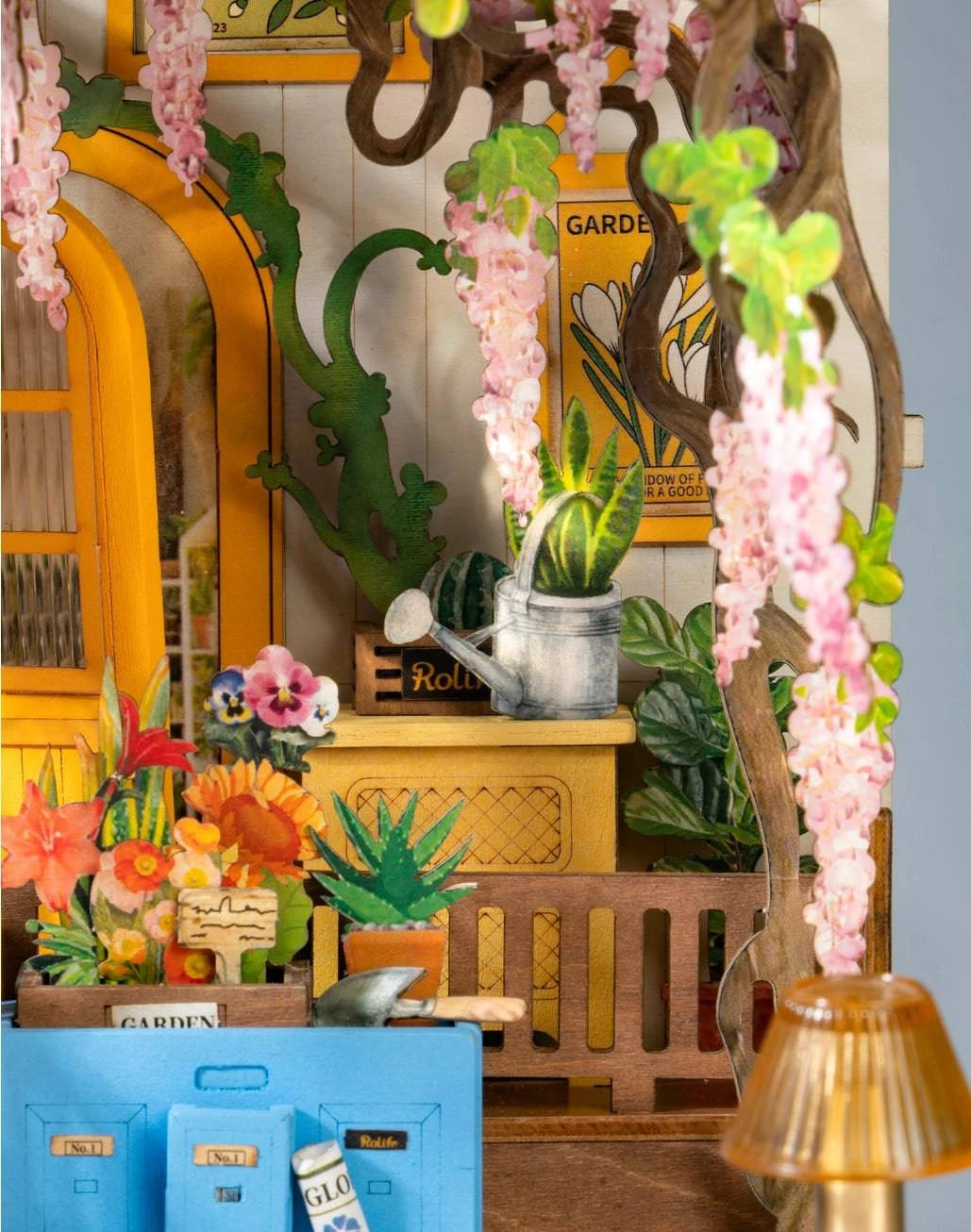 Hands Craft Diy Book Nook Kit: Garden House