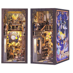 Hands Craft Diy Book Nook Kit: Nebula Common Room With Dust Cover