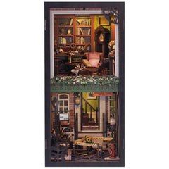 Hands Craft Diy Book Nook Kit: Rose Detective Agency With Dust Cover
