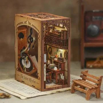 Hands Craft Diy Book Nook Kit: The Secret Rhythm With Dust Cover
