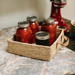 Handwoven Square Basket | Date Palm