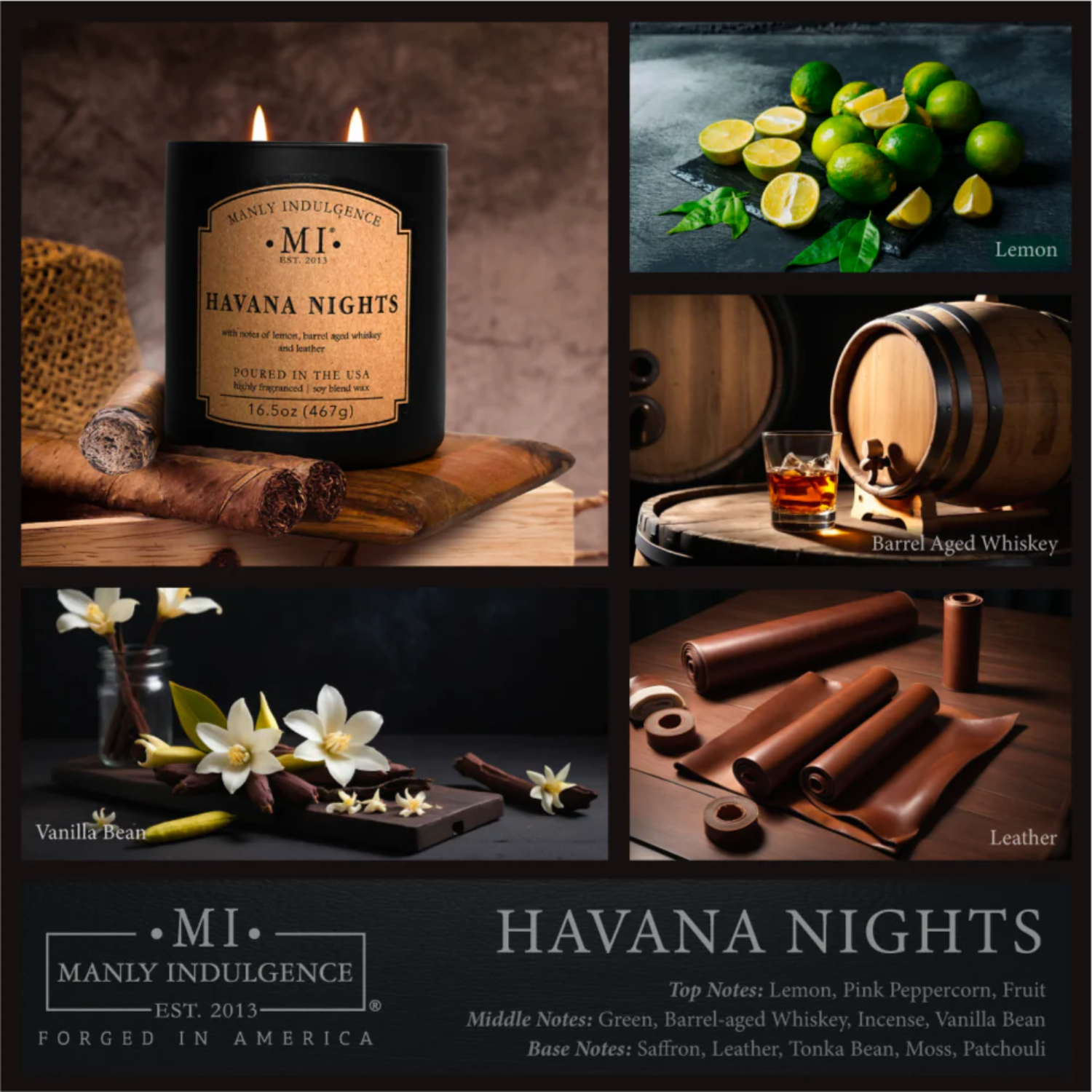 Havana Nights Candle