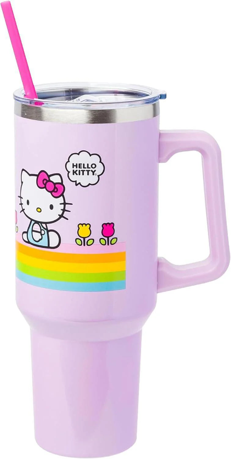 Hello Kitty Cactus Stainless Steel Insulated Tumbler 40 oz