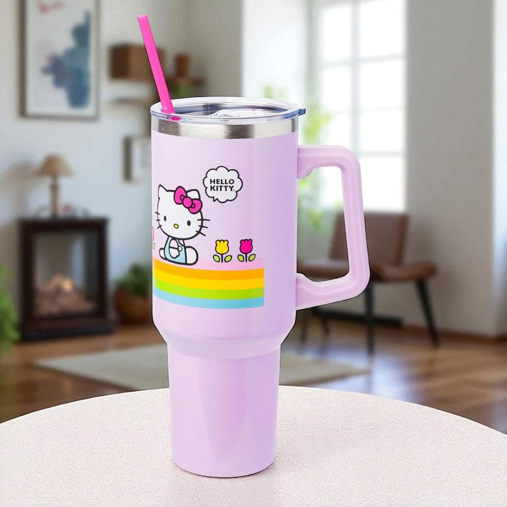 Hello Kitty Cactus Stainless Steel Insulated Tumbler 40 oz
