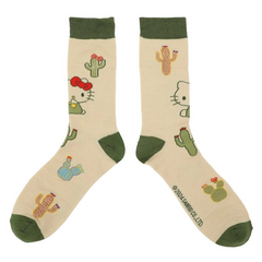 Hello Kitty Camp Vibes 4 Pair Crew Socks