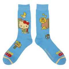 Hello Kitty Camp Vibes 4 Pair Crew Socks