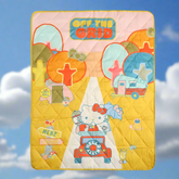 Hello Kitty Off The Grid Waterproof Outdoor Throw Blanket