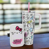Hello Kitty Stainless Steel Tumbler with Bag Set