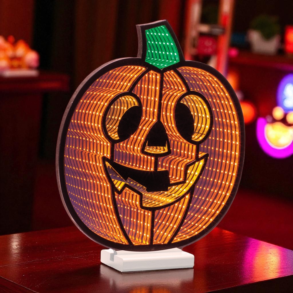 Jack-O-Lantern Infinity Light