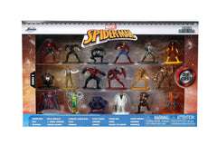 Jada Toys Marvel Spider-Man 18-Pack Series 8 Die-cast Figures, Toys for Kids and Adults