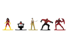 Jada Toys Marvel Spider-Man 18-Pack Series 8 Die-cast Figures, Toys for Kids and Adults