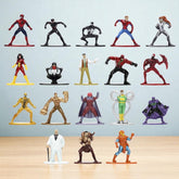 Jada Toys Marvel Spider-Man 18-Pack Series 8 Die-cast Figures, Toys for Kids and Adults