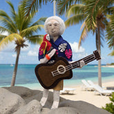 Jimmy Buffett Ornament | Handcrafted Felt Hanging Decor