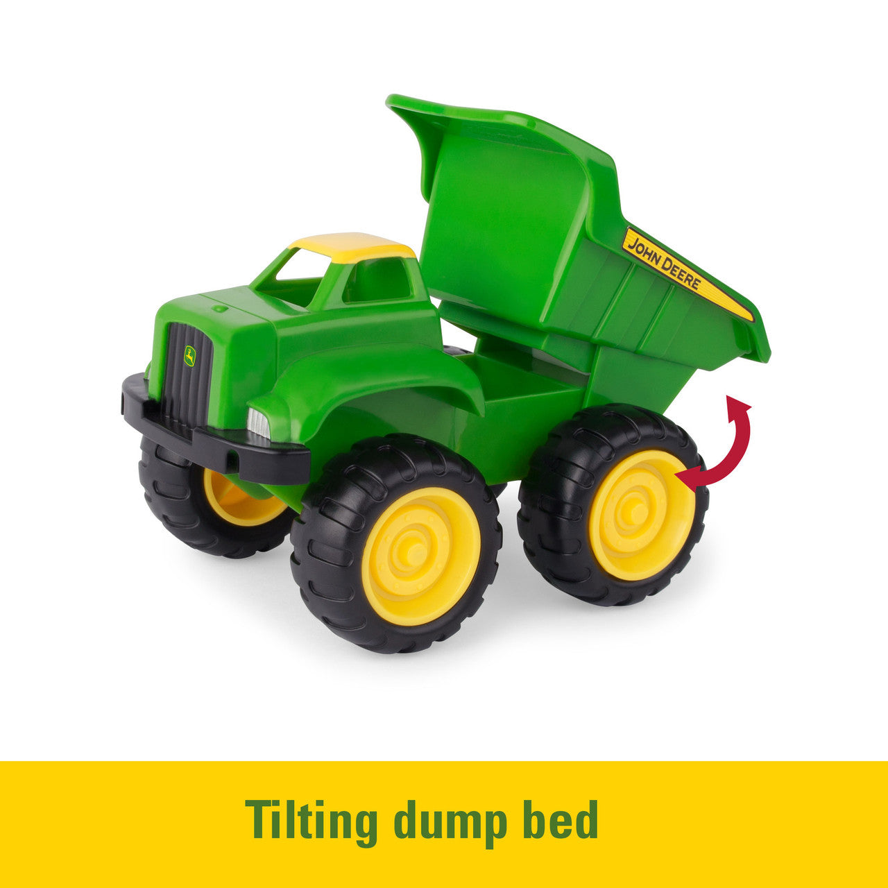 John Deere Dump Truck and Loader Toy Set 6 Inch
