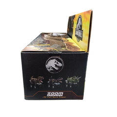 Jurassic World Zoom Riders Dinosaur Cars Pull Back Power Race and Battle 3 Pack