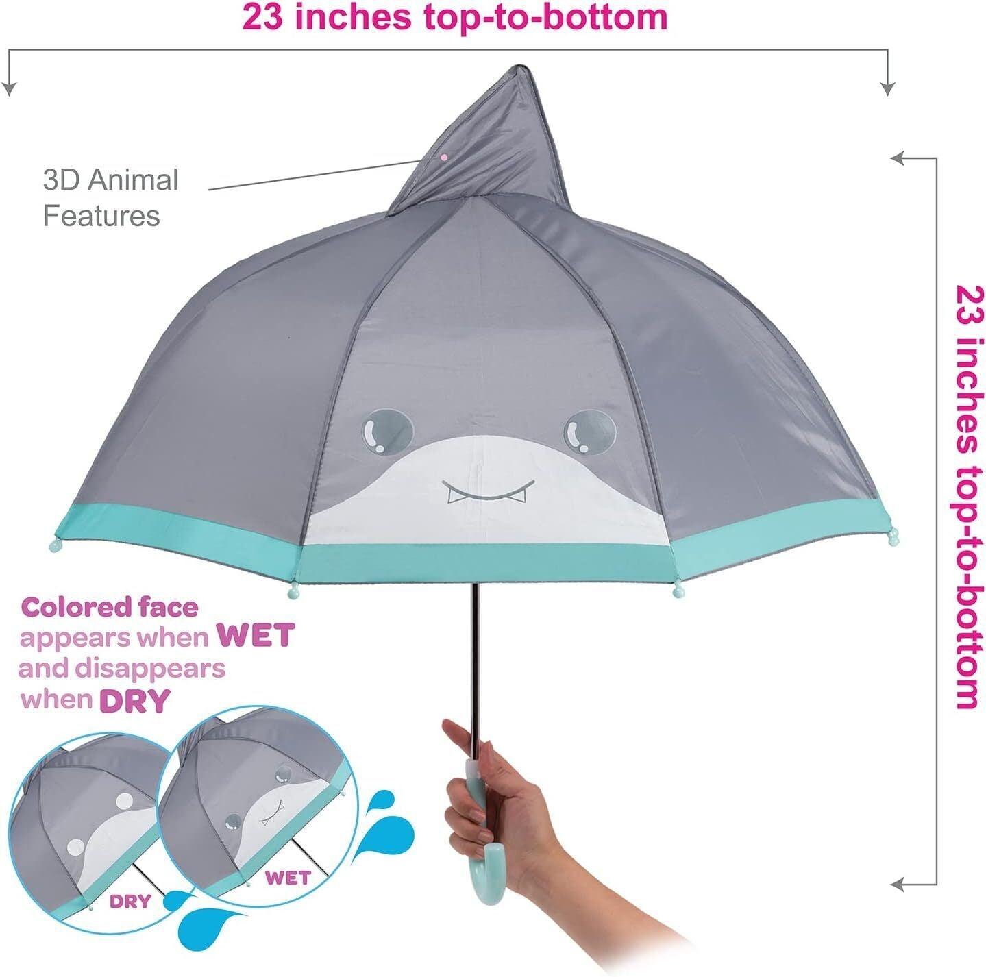 Kids 3D Animal Umbrella Magic Reveal
